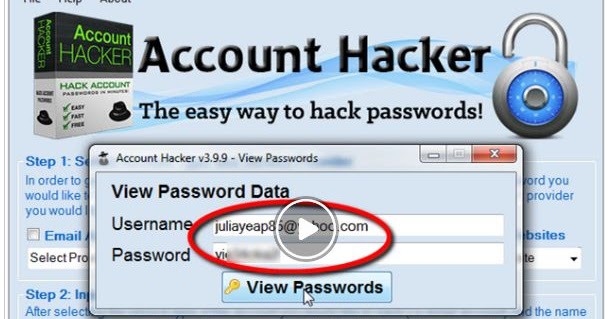 how to get activation code for account hacker v3.9.9